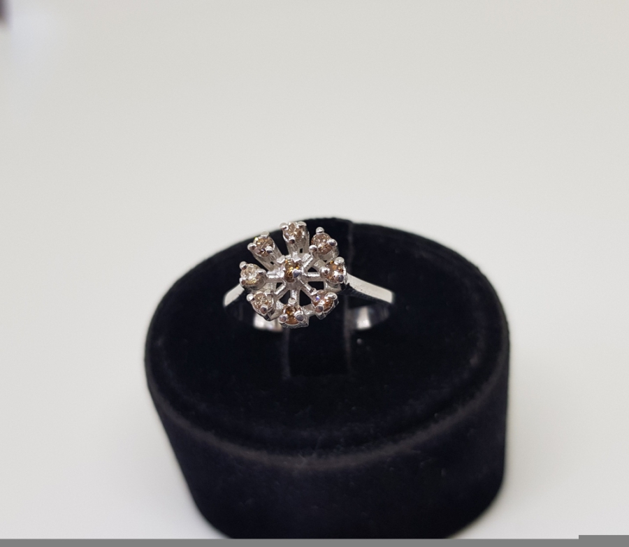 KARTANESİ MODELİ PIRLANTA TAŞLI YÜZÜK