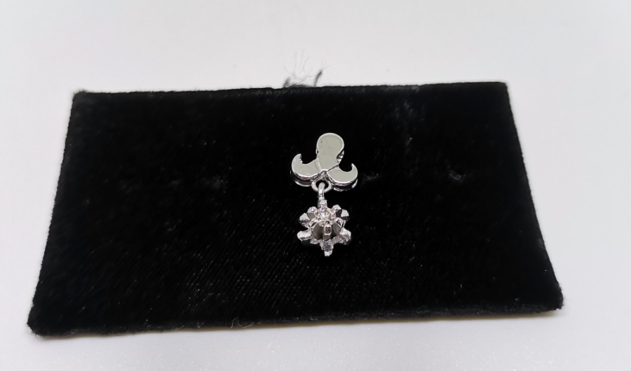 PIRLANTA TAŞLI KOLYE UCU