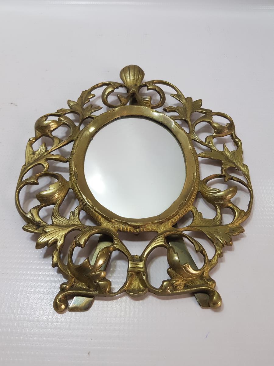 OSMANLI DÖNEMİ PİRİNÇ ÇERÇEVELİ AYNA