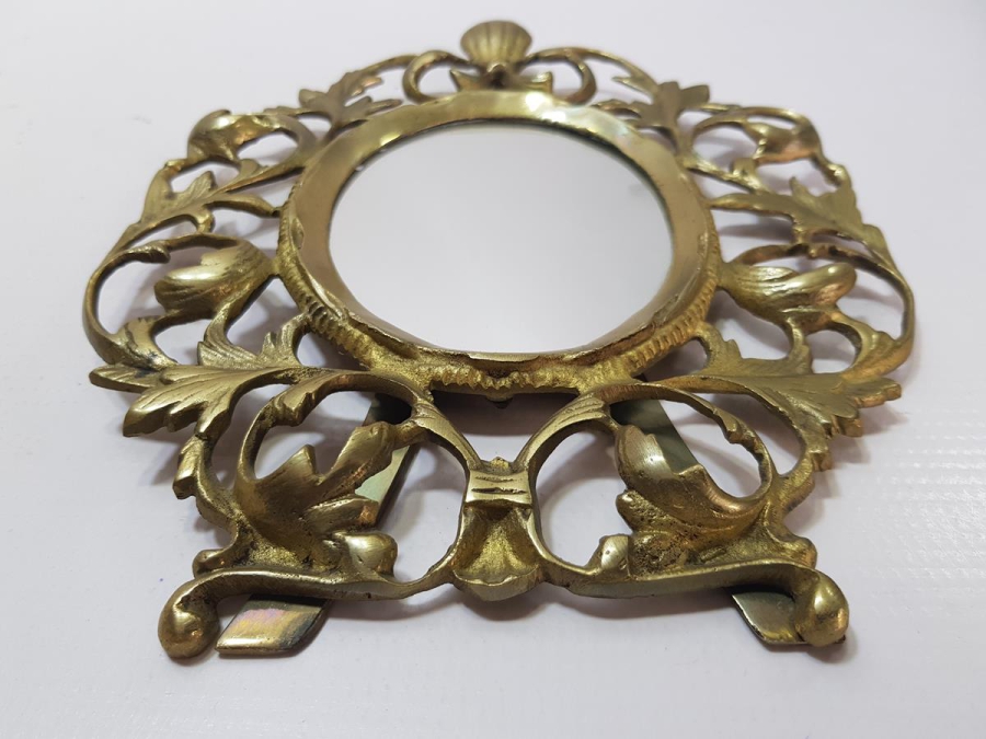 OSMANLI DÖNEMİ PİRİNÇ ÇERÇEVELİ AYNA