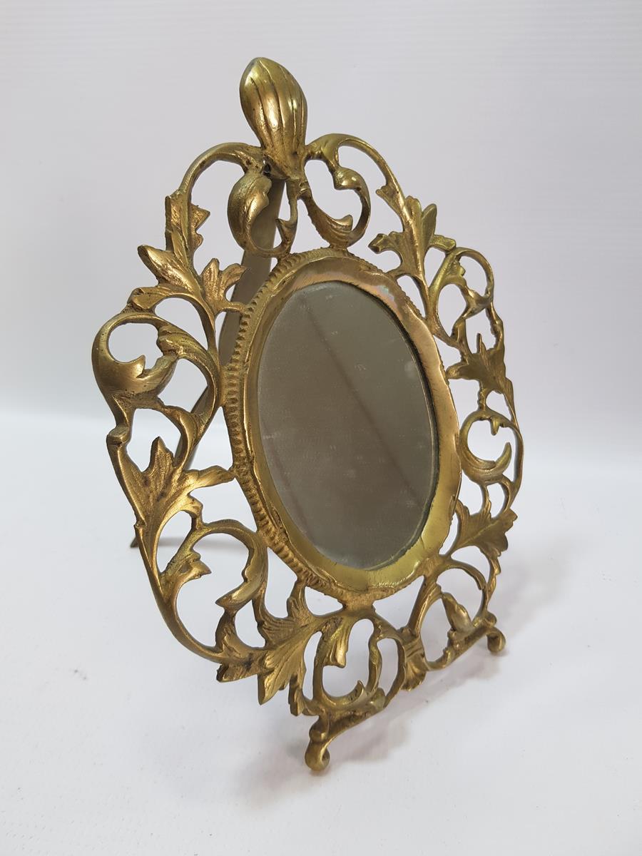 OSMANLI DÖNEMİ PİRİNÇ ÇERÇEVELİ AYNA