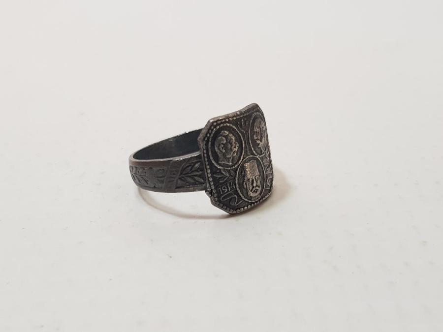 1. DÜNYA SAVAŞI GÜMÜŞ İTTİFAK YÜZÜK