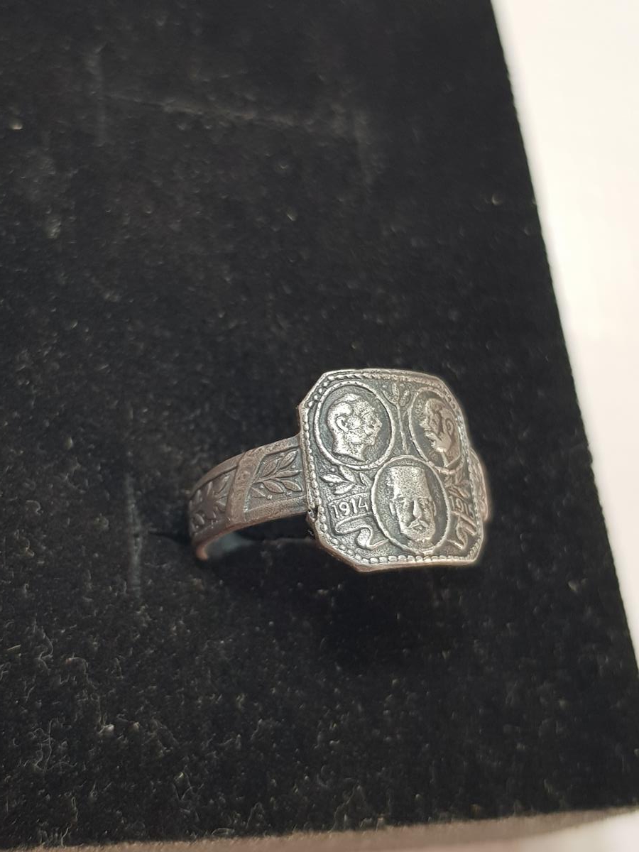 1. DÜNYA SAVAŞI GÜMÜŞ İTTİFAK YÜZÜK