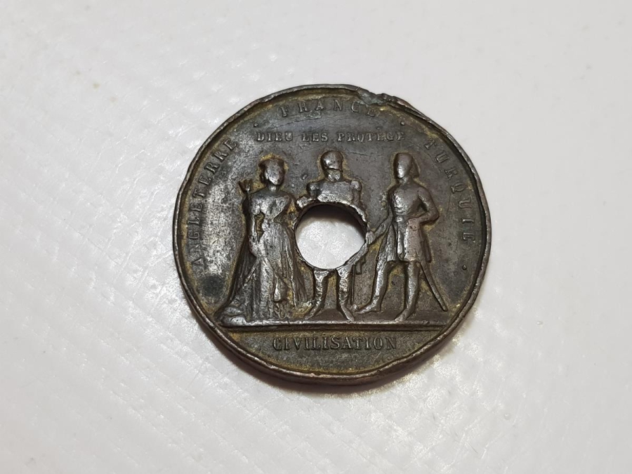 1854 DÜVELİ SELASE MADALYASI