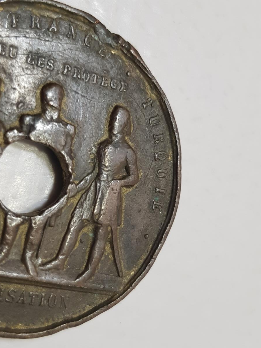 1854 DÜVELİ SELASE MADALYASI