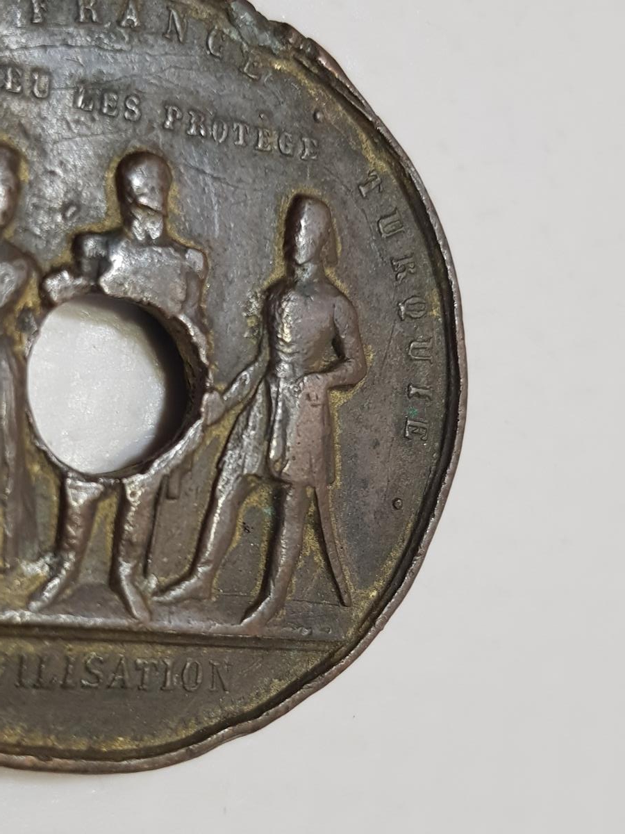 1854 DÜVELİ SELASE MADALYASI