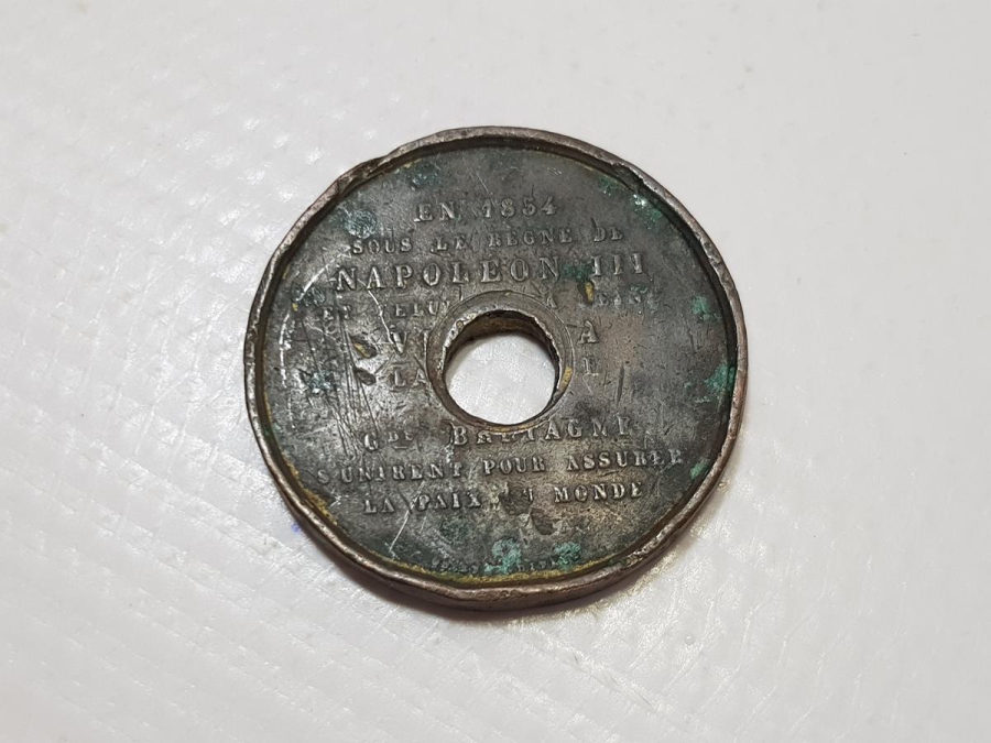 1854 DÜVELİ SELASE MADALYASI