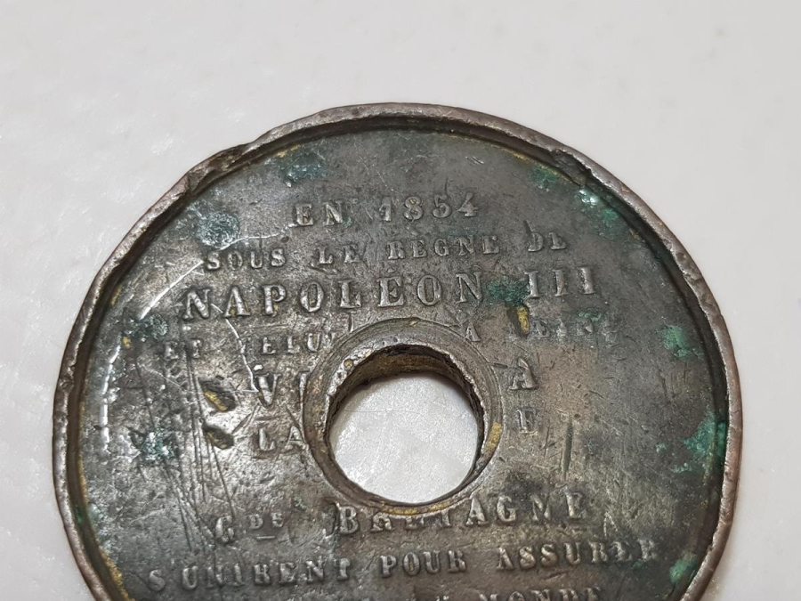 1854 DÜVELİ SELASE MADALYASI