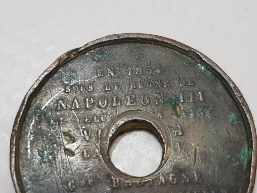 1854 DÜVELİ SELASE MADALYASI