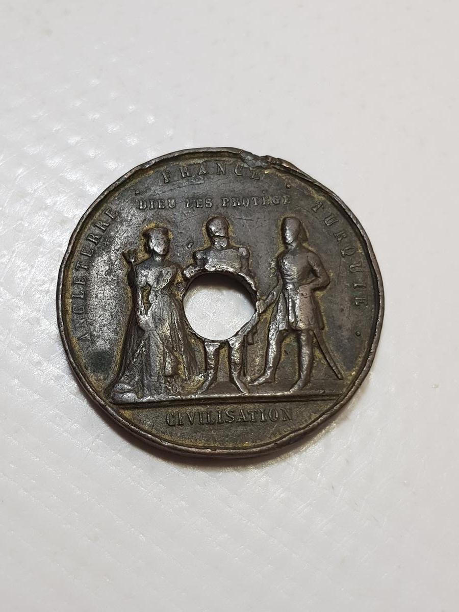 1854 DÜVELİ SELASE MADALYASI