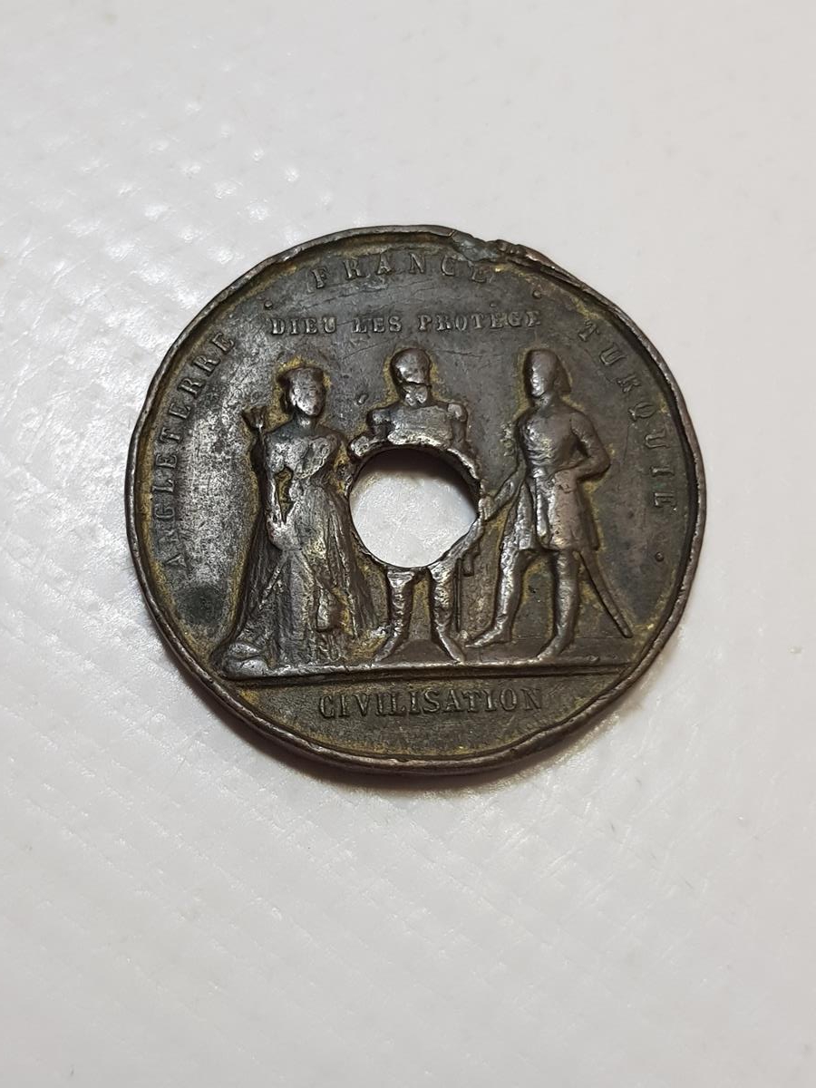 1854 DÜVELİ SELASE MADALYASI