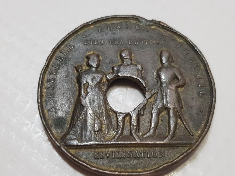 1854 DÜVELİ SELASE MADALYASI