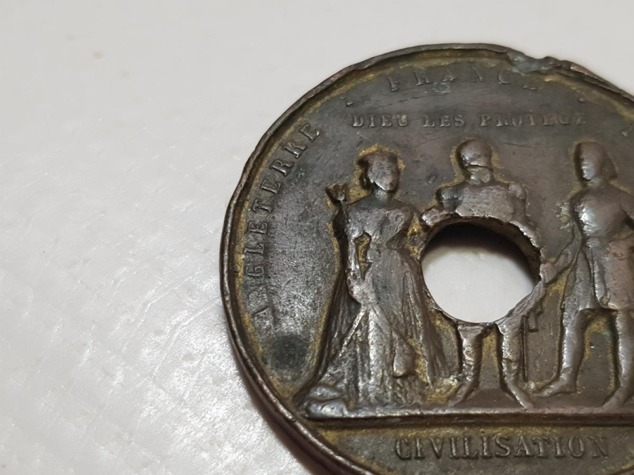 1854 DÜVELİ SELASE MADALYASI