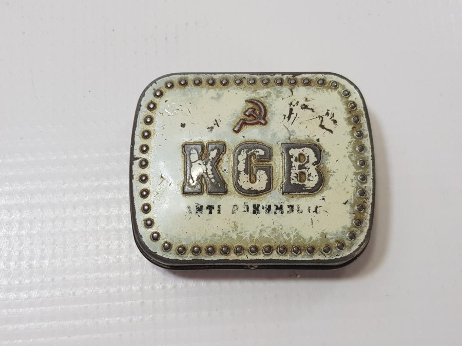 ANTİKA RUS KGB AJANI HAP KUTUSU