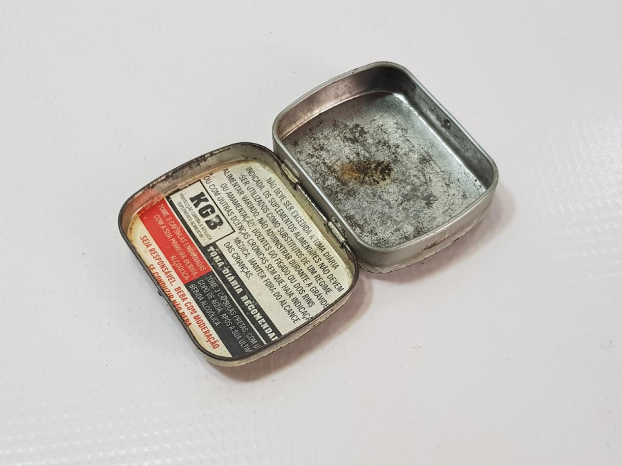 ANTİKA RUS KGB AJANI HAP KUTUSU