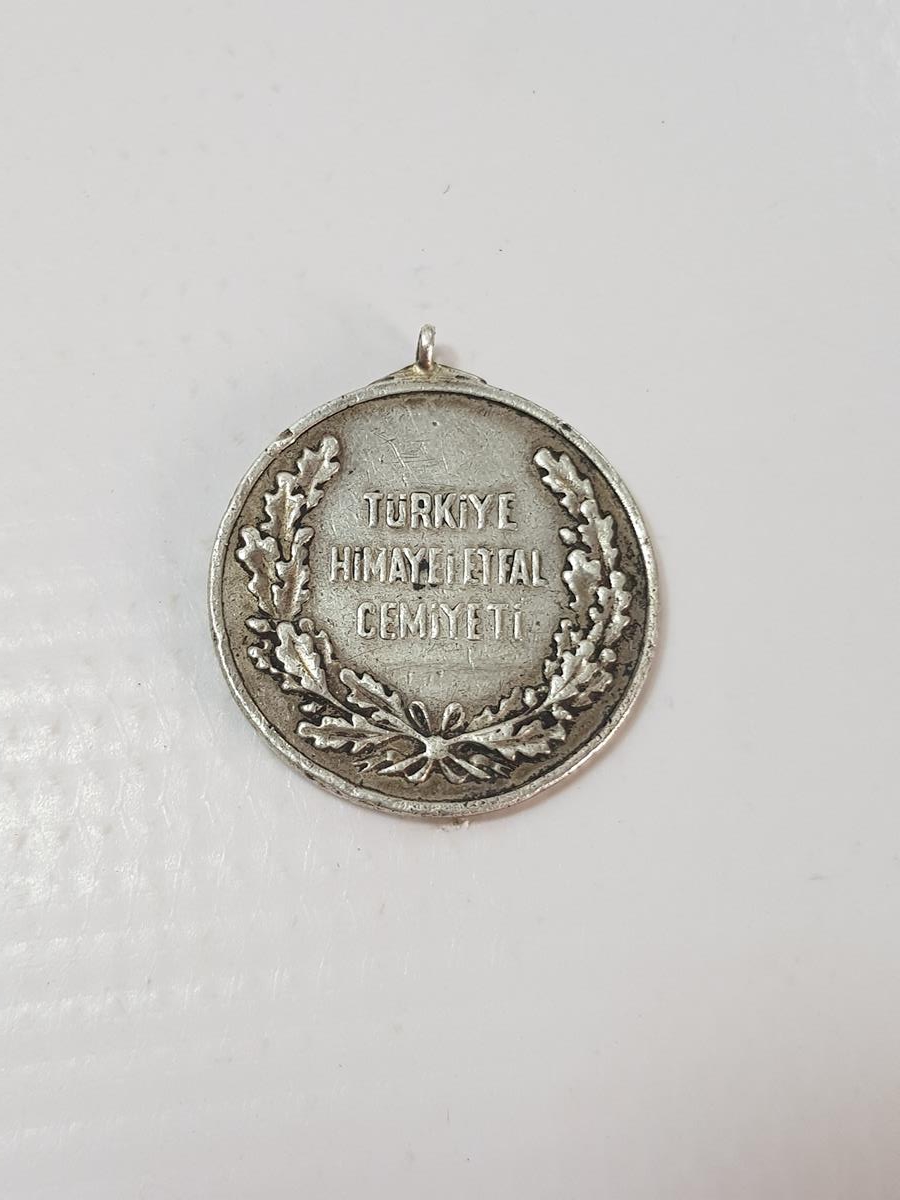 HÜMAYE İ ETFAL CEMİYETİ GÜMÜŞ MADALYA