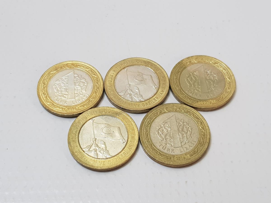 2016 15 TEMMUZ ŞEHİTLER VE GAZİLER HATIRA PARA LOTU