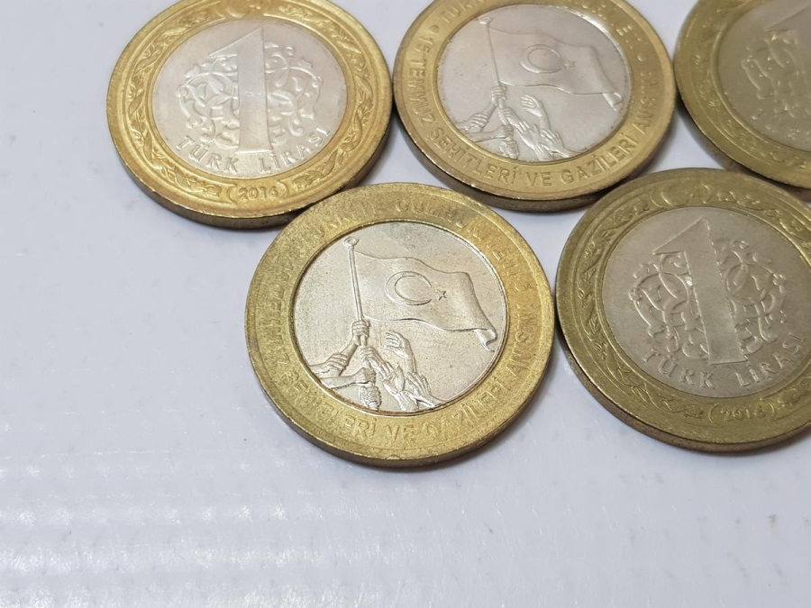 2016 15 TEMMUZ ŞEHİTLER VE GAZİLER HATIRA PARA LOTU