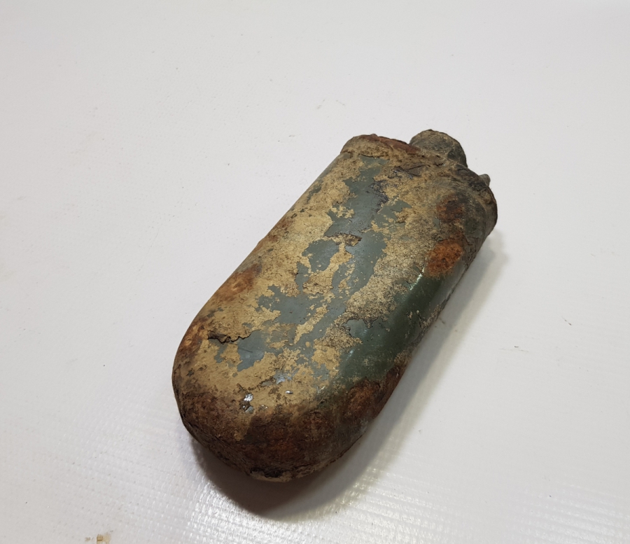 1. DÜNYA SAVAŞI 1915 TARİHLİ EMAYE SUBAY MATARASI