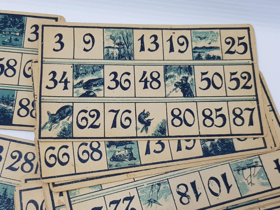 ANTİKA TOMBALA KARTLARI TAKIMI