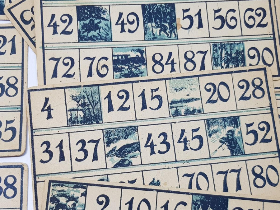 ANTİKA TOMBALA KARTLARI TAKIMI