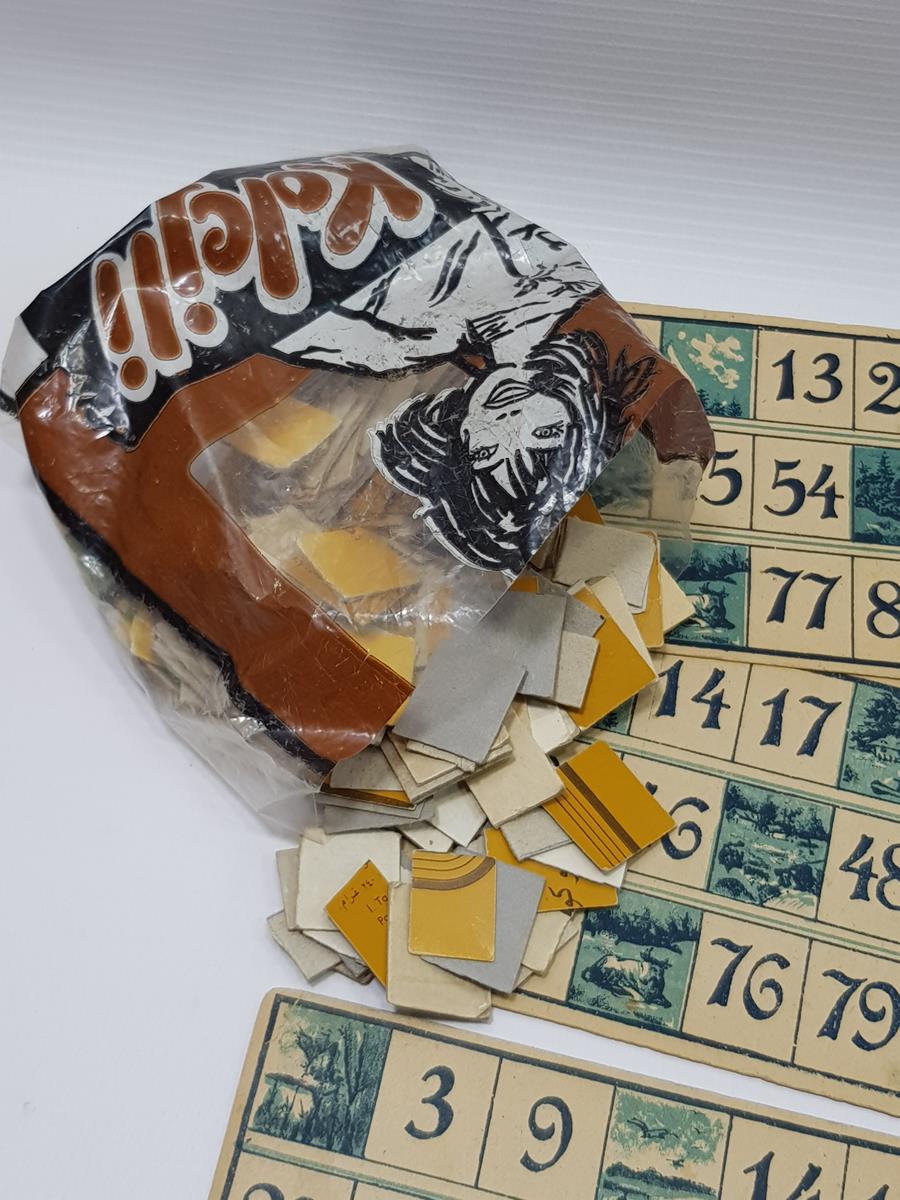 ANTİKA TOMBALA KARTLARI TAKIMI