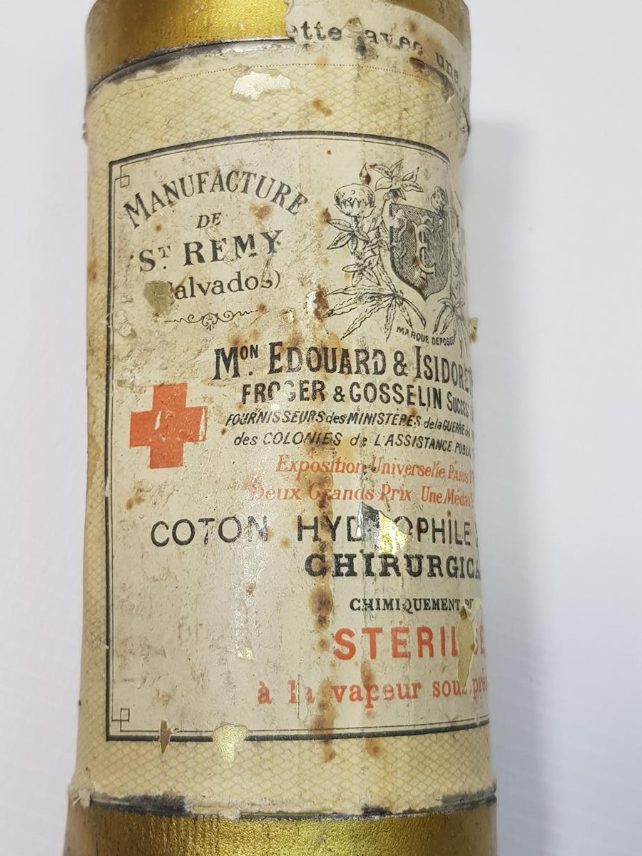 1. DÜNYA SAVAŞI DÖNEMİ ORİJİNAL KUTUSUNDA SARGI BEZİ