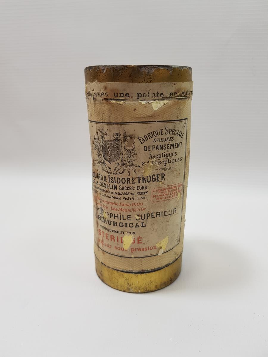 1. DÜNYA SAVAŞI DÖNEMİ ORİJİNAL KUTUSUNDA SARGI BEZİ