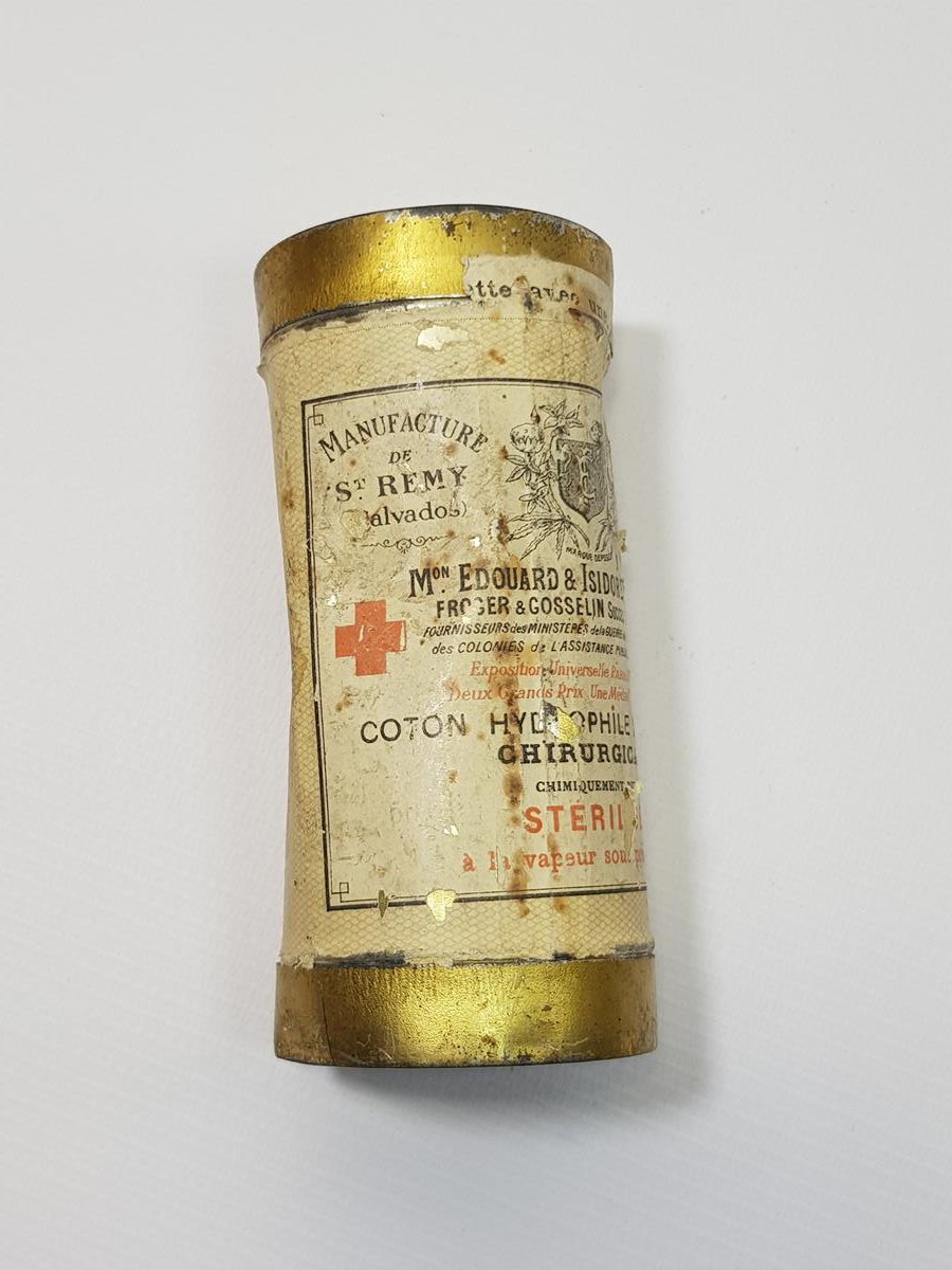 1. DÜNYA SAVAŞI DÖNEMİ ORİJİNAL KUTUSUNDA SARGI BEZİ