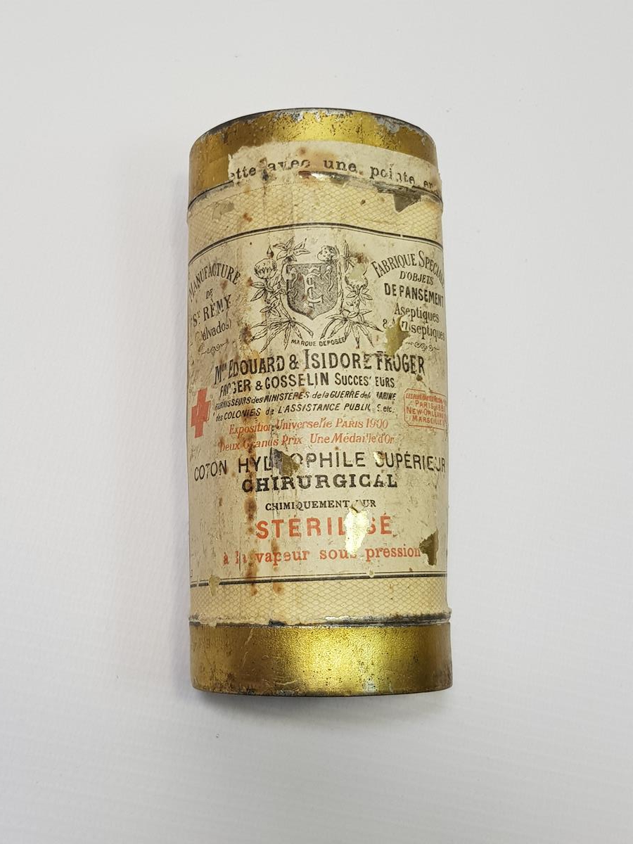 1. DÜNYA SAVAŞI DÖNEMİ ORİJİNAL KUTUSUNDA SARGI BEZİ