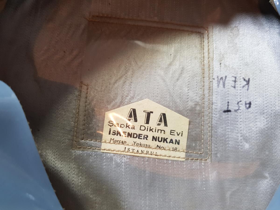 KORE SAVAŞI DÖNEMİ TÜRK SUBAY ŞAPKASI