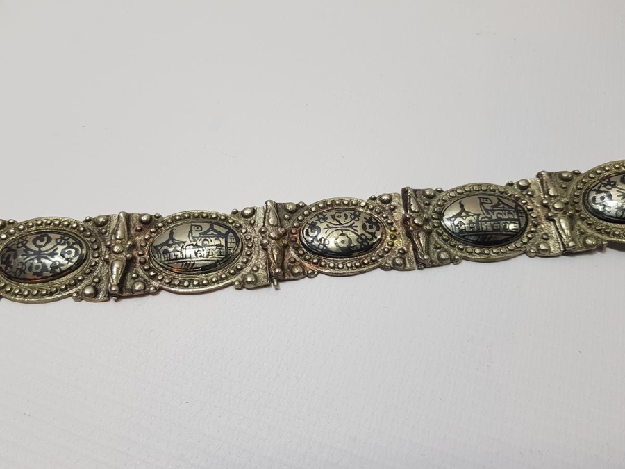 OSMANLI DÖNEMİ SAVATLI DÜŞÜK AYAR GÜMÜŞ GELİN KEMERİ