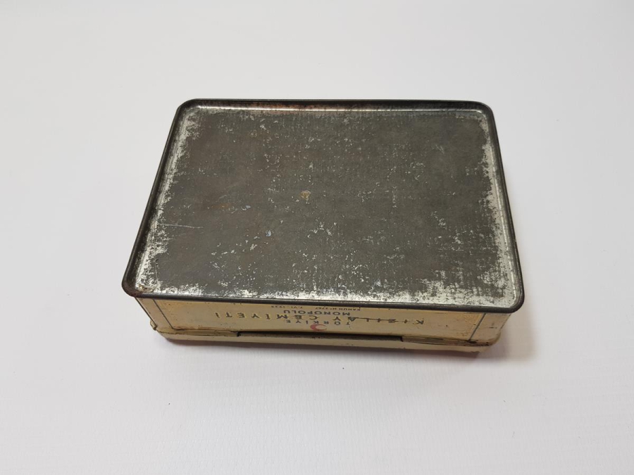 TÜRKİYE KIZILAY CEMİYETİ KLORMAİYET KİNİN KUTUSU