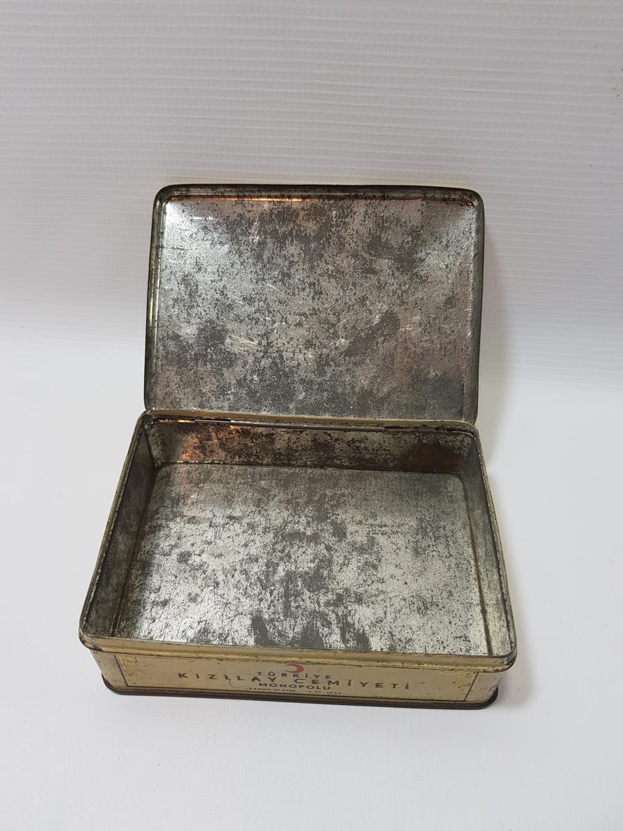 TÜRKİYE KIZILAY CEMİYETİ KLORMAİYET KİNİN KUTUSU