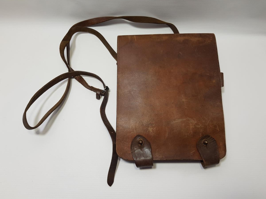 1. DÜNYA SAVAŞI DÖNEMİ DERİ ULAK ÇANTASI