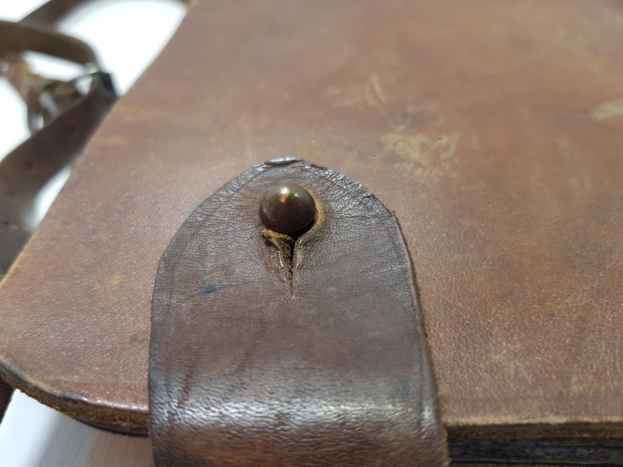 1. DÜNYA SAVAŞI DÖNEMİ DERİ ULAK ÇANTASI