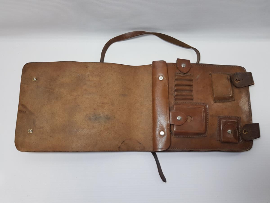 1. DÜNYA SAVAŞI DÖNEMİ DERİ ULAK ÇANTASI