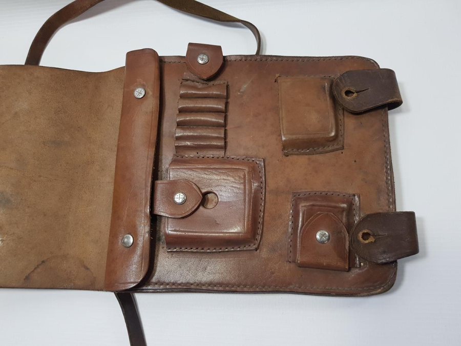 1. DÜNYA SAVAŞI DÖNEMİ DERİ ULAK ÇANTASI