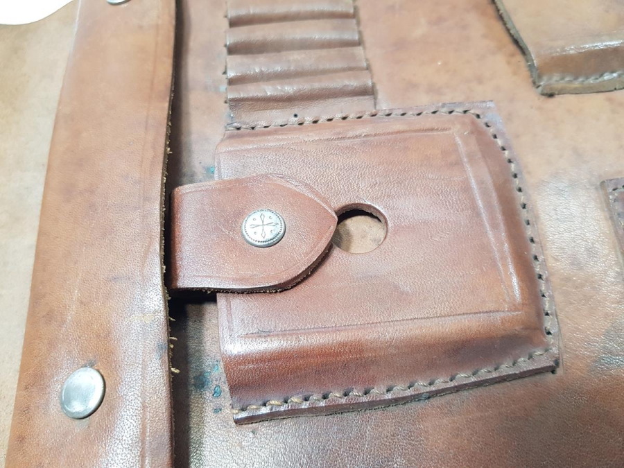 1. DÜNYA SAVAŞI DÖNEMİ DERİ ULAK ÇANTASI