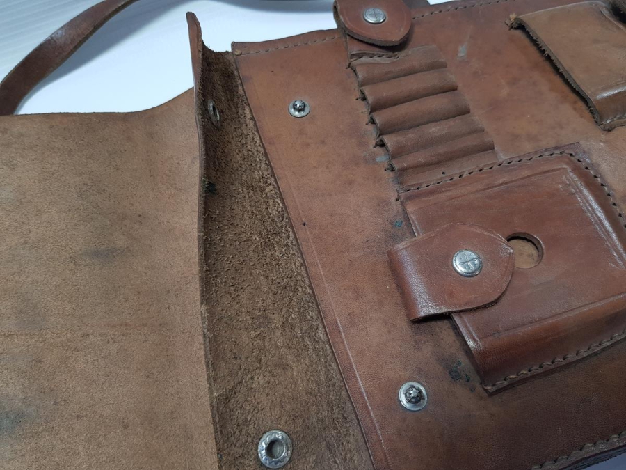 1. DÜNYA SAVAŞI DÖNEMİ DERİ ULAK ÇANTASI