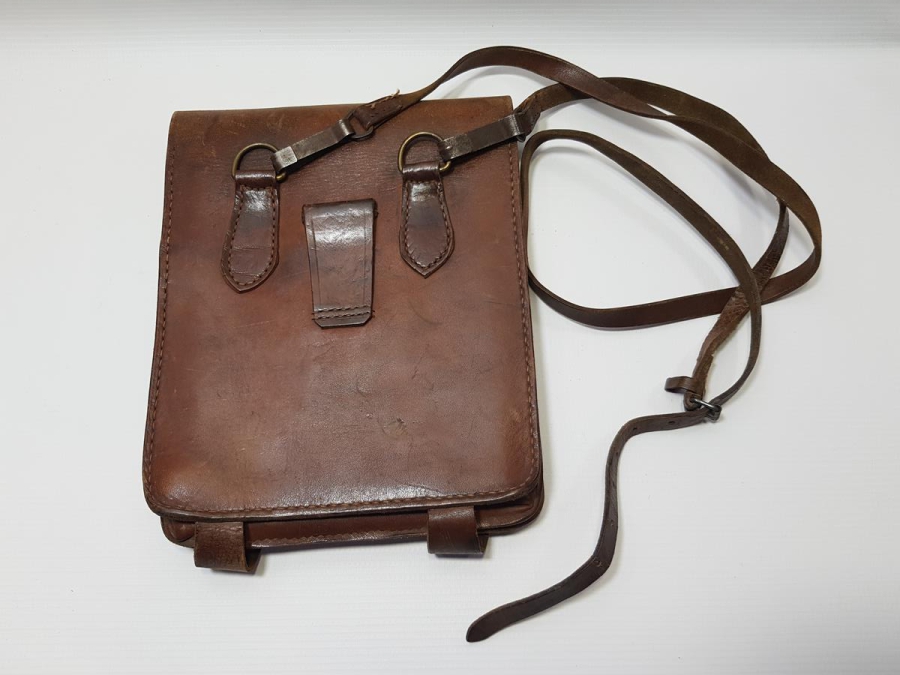 1. DÜNYA SAVAŞI DÖNEMİ DERİ ULAK ÇANTASI