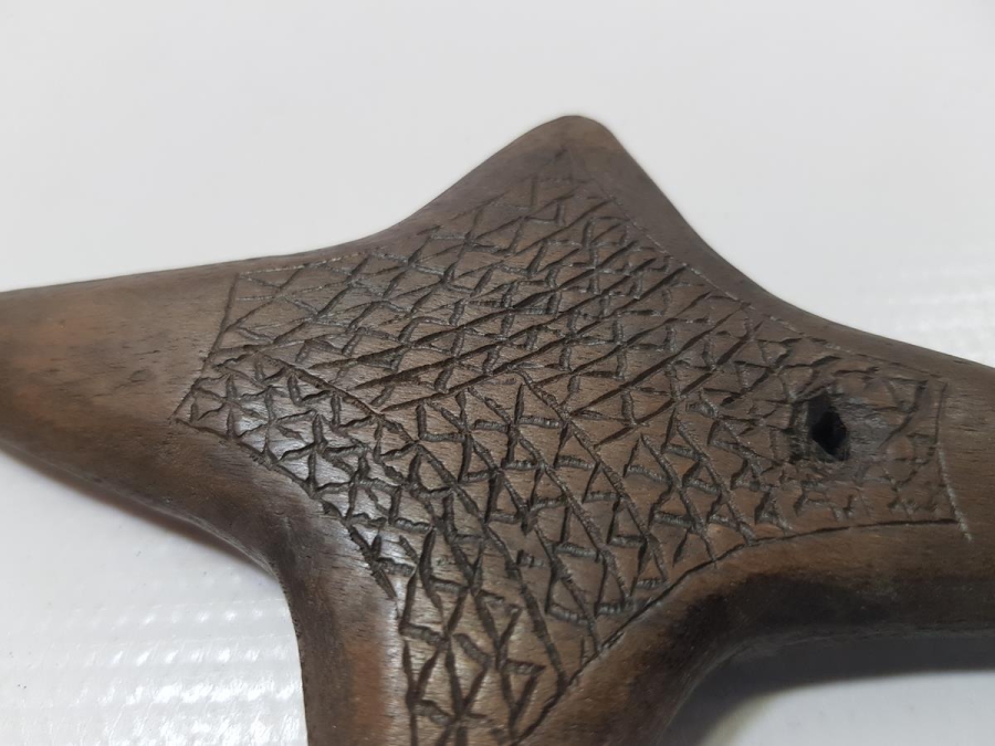 OSMANLICA BURSALI OSMAN YAZILI AHŞAP İP DOLAMA ALETİ