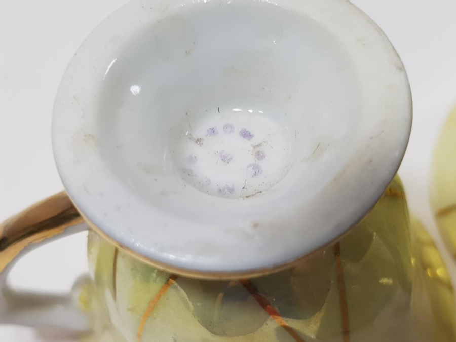 BİR ÇİFT ANTİKA KAHVE FİNCANI