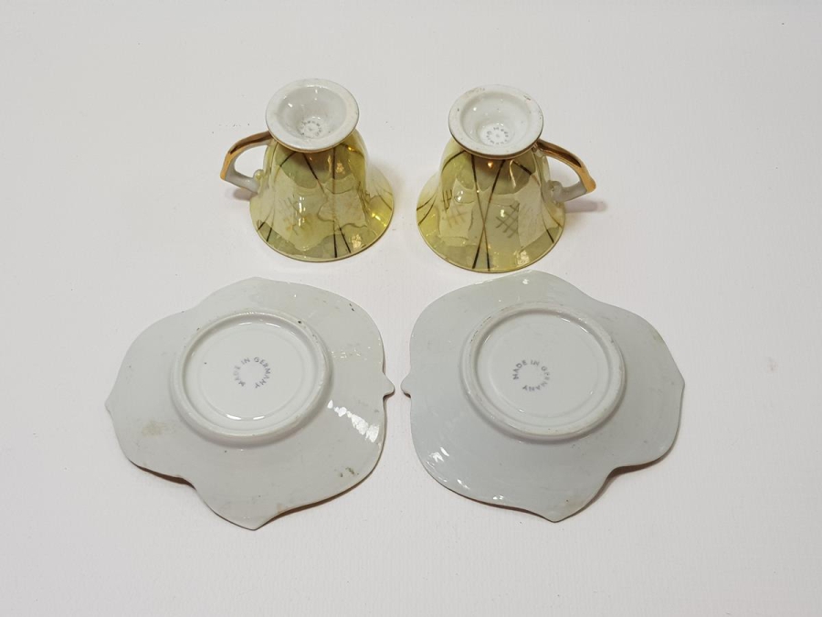 BİR ÇİFT ANTİKA KAHVE FİNCANI