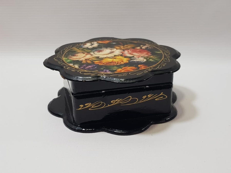 ANTİKA PAPİER MACHE KUTU