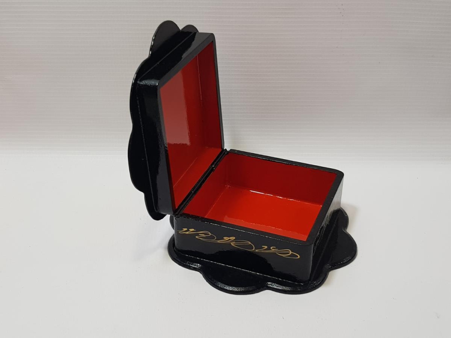 ANTİKA PAPİER MACHE KUTU