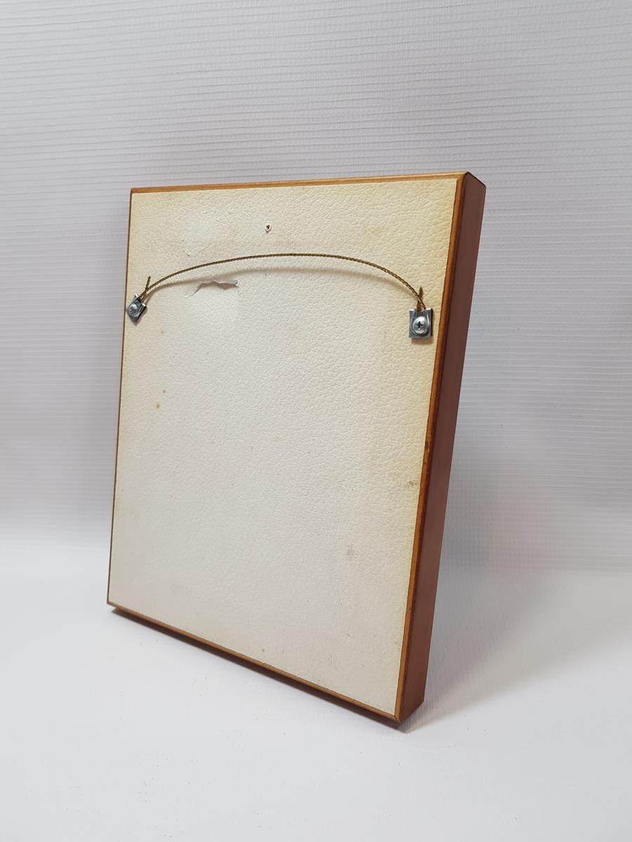 FRANSIZ SANATÇI İMZALI ANTİKA BAKIR ÜZERİ EL BOYAMA RESİM