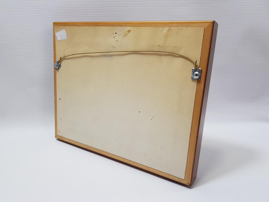 FRANSIZ SANATÇI İMZALI ANTİKA BAKIR ÜZERİ EL BOYAMA RESİM