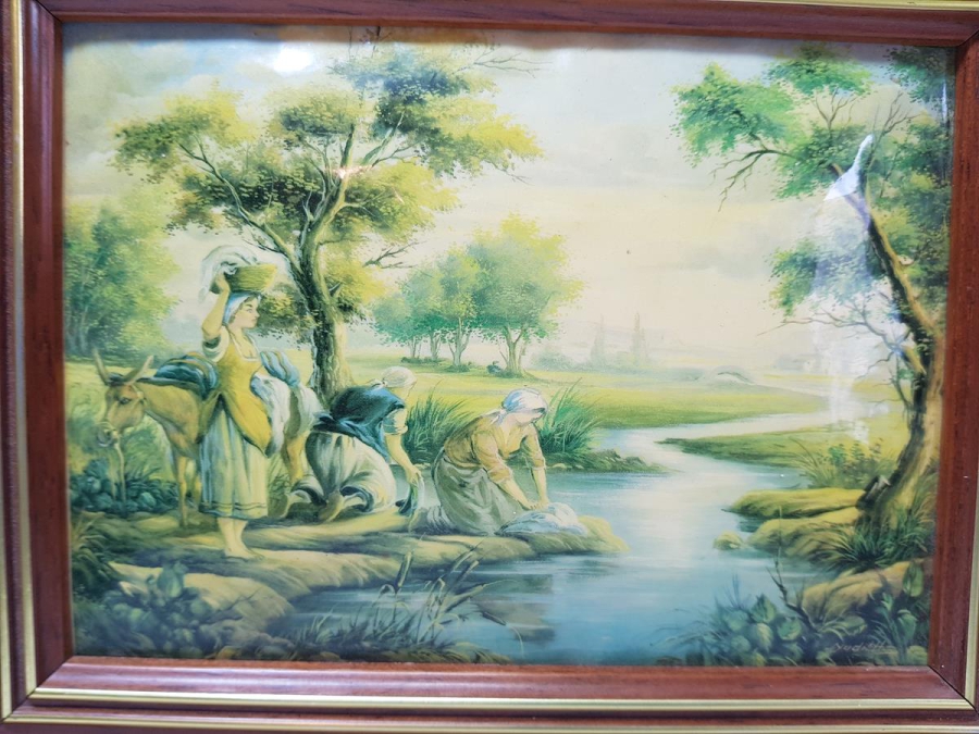 FRANSIZ SANATÇI İMZALI ANTİKA BAKIR ÜZERİ EL BOYAMA RESİM