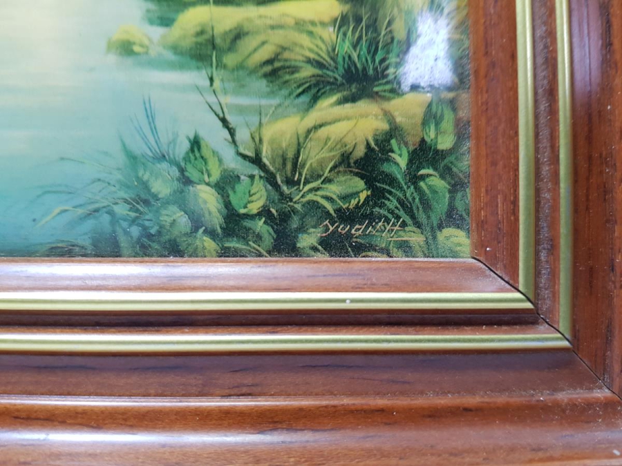 FRANSIZ SANATÇI İMZALI ANTİKA BAKIR ÜZERİ EL BOYAMA RESİM